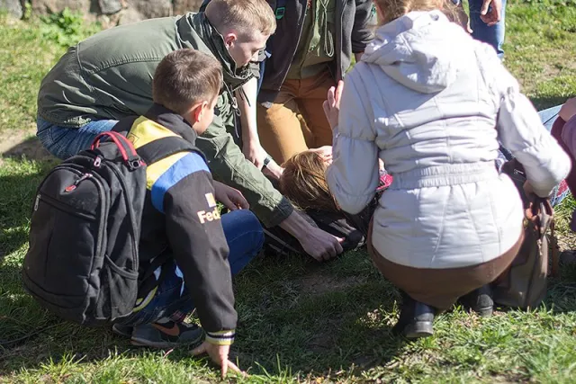 Вінницьких школярів навчали надавати першу долікарську допомогу (Фоторепортаж) — фото 3