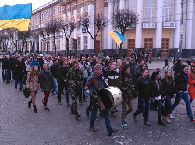 У Вінниці пройшла акція під кодовою назвою «Ла-ла-да-ла-ла-ла-ла-ла!» (Фоторепортаж) + (Відео) — фото 3
