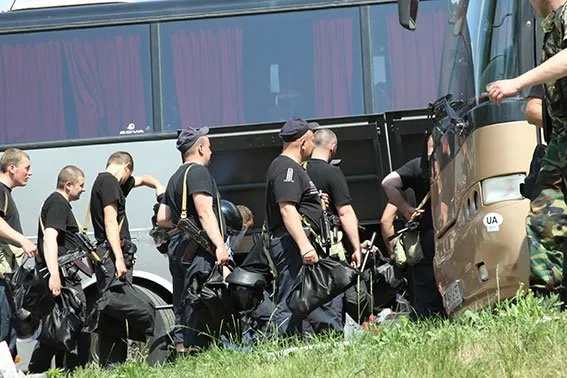 Із Сході України повернулись 125 вінницьких правоохоронців (Фоторепортаж) — фото 3