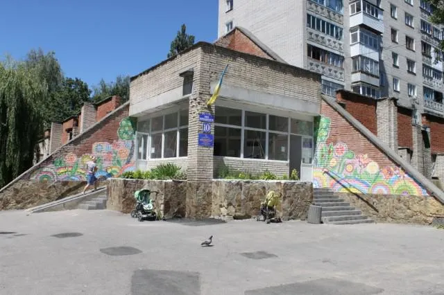 Учні Вінницької дитячої художньої школи розмалювали лікарню (Фото) — фото 1