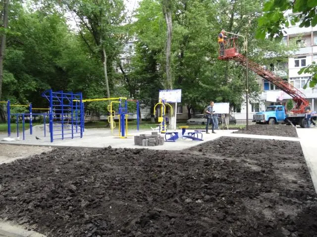 У Вінниці з’являються дитячі та тренувальні майданчики (Фото) — фото 1