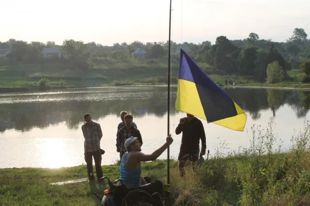 Під Вінницею провели змагання з ловлі риби серед людей з особливими потребами (Фото) — фото 4