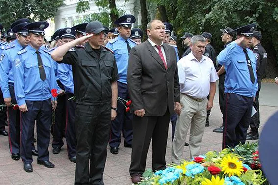 У Вінниці вшанували загиблих працівників міліції (Фоторепортаж) — фото 2