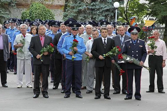 У Вінниці вшанували загиблих працівників міліції (Фоторепортаж) — фото 9