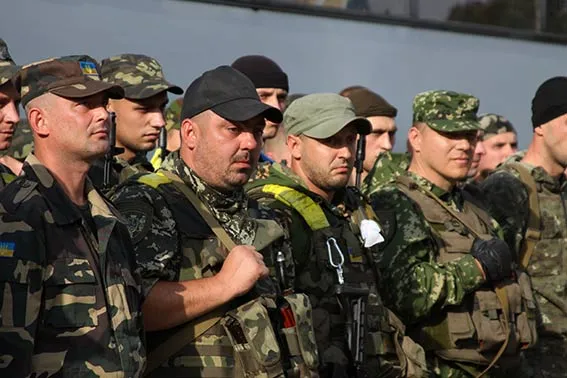 Зведений загін вінницької міліції та частина спецбатальйону «Вінниця» повернулися з зони бойових дій (Фото) — фото 1