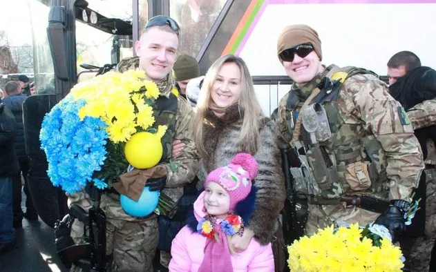 Вінницькі міліціонери повернулися додому із зони АТО (Фото) — фото 5