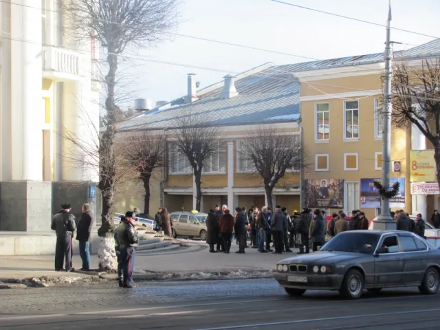 У Вінниці протестують проти кадрових призначень Порошенка (Фото) — фото 1