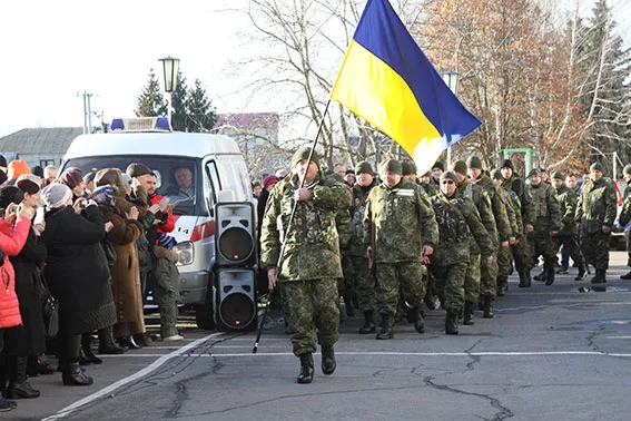 Сто сімдесят вінницьких правоохоронців вирушили в зону АТО (Фоторепортаж) + (Відео) — фото 1