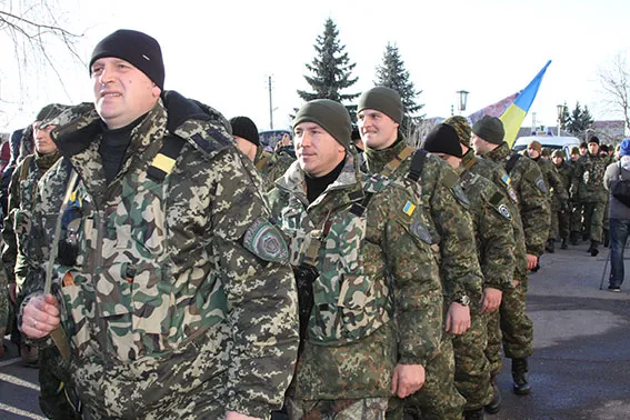 Сто сімдесят вінницьких правоохоронців вирушили в зону АТО (Фоторепортаж) + (Відео) — фото 11