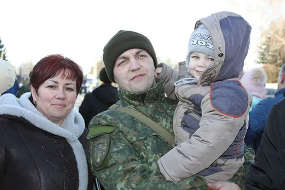 Сто сімдесят вінницьких правоохоронців вирушили в зону АТО (Фоторепортаж) + (Відео) — фото 13