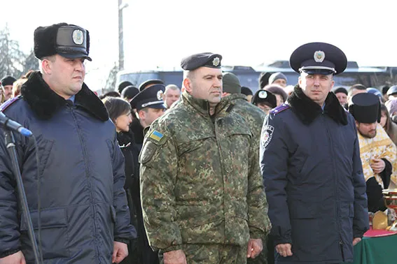 Сто сімдесят вінницьких правоохоронців вирушили в зону АТО (Фоторепортаж) + (Відео) — фото 9