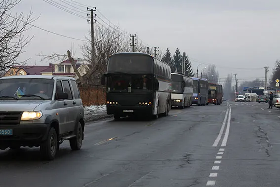 Вінницькі міліціонери повернулися із зони АТО (Фоторепортаж) + (Відео) — фото 9
